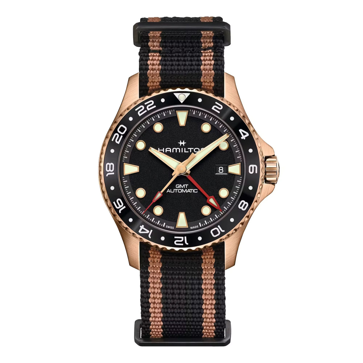 Khaki Navy Scuba Automatic GMT 43mm Watch