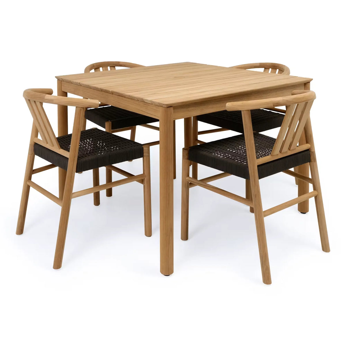 The Outdoor Dining Set - 4 Chairs