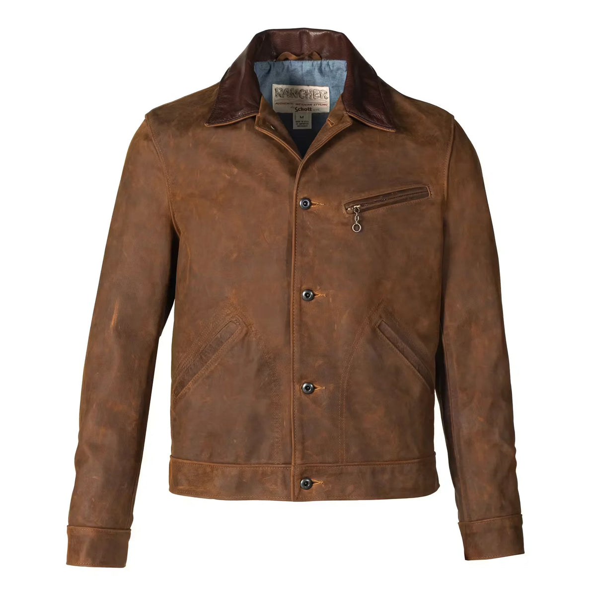 Nubuck Cowhide Mechanic's Jacket