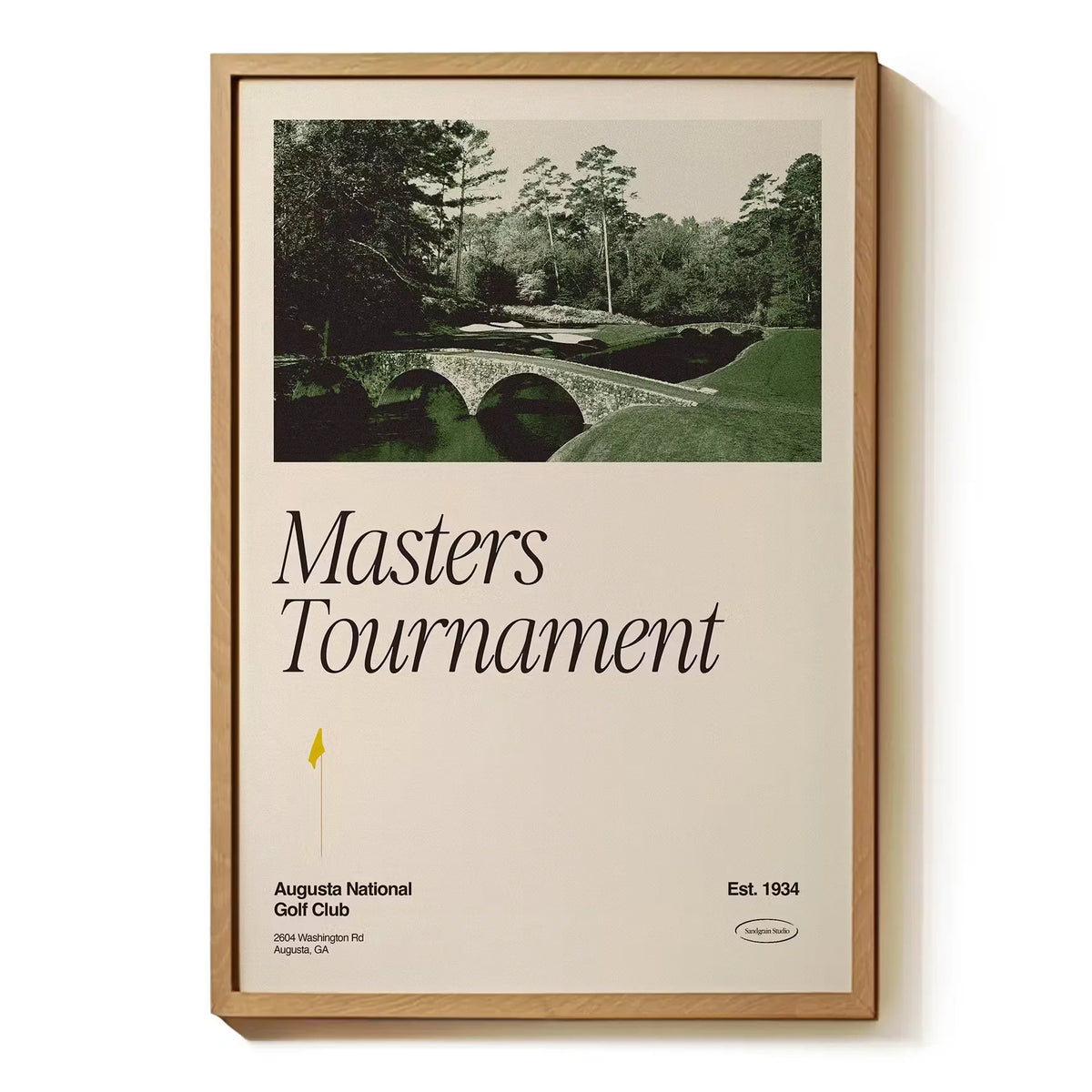 Masters Hole 12 Print
