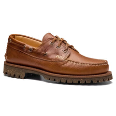Italian Hex Eye Boat Shoe w/ Cortina Sole