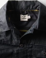 Flannel-Lined Waxed Trucker Jacket - Tall