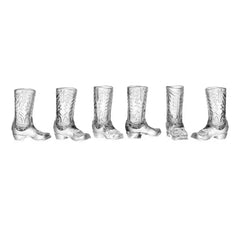Cowboy Boot Shot Glasses - Set of 6
