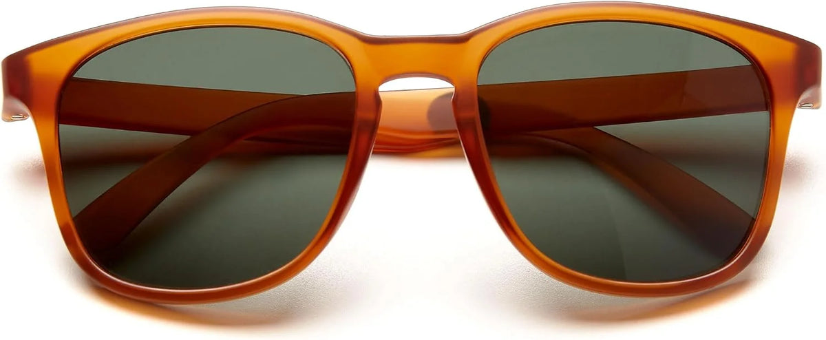 Huckberry Weekenders Sunglasses for Men, Polarized Lenses, Lightweight & Durable Sunglasses