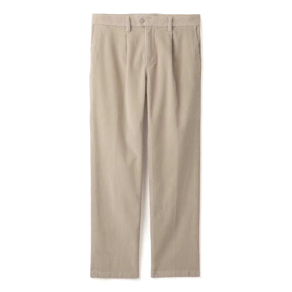 Pleated Cord Trouser